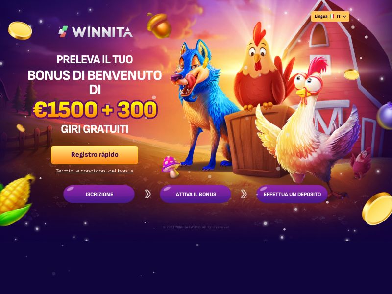 Scopri il Mondo del winnita casinò Gioco, Divertimento e Vincite! Scopri il Mondo del winnita casinò Gioco, Divertimento e Vincite!